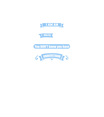 I am an accountant I solve problems model negru pe tricou
