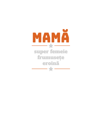 mamă, super femeie, frumusețe, eroină model negru pe tricou
