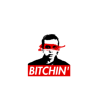 bitchin eleven model gri pe tricou