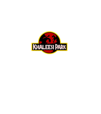 Khaleesi Park model alb pe tricou