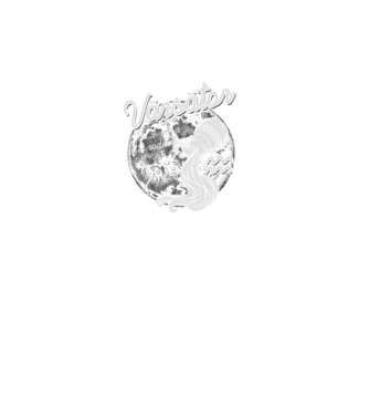 Zodiac bărbat VĂRSĂTOR retro model turcoaz pe tricou