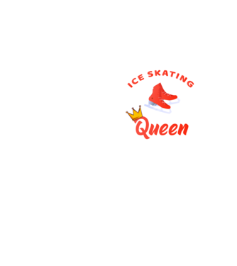 Ice skatin Queen model galben neon pe tricou
