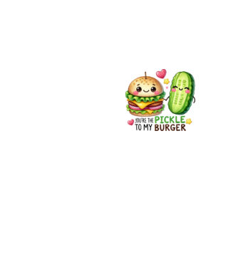 Pickle to my Burger model galben neon pe tricou