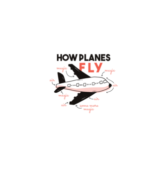 Avioane model gri pe tricou