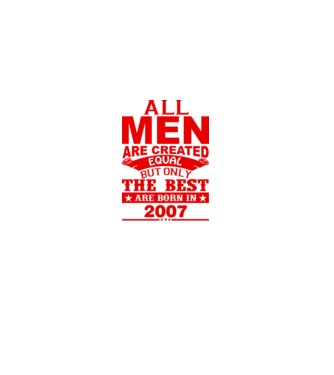 All men are created - 2007 model gri pe tricou