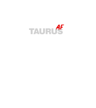 TAURUS as fuck model negru pe tricou