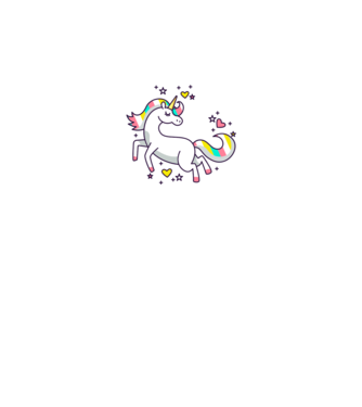 Unicorn Spark model gri pe tricou