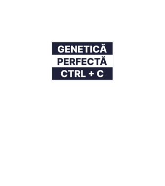 Genetică perfectă CTRL + C model galben neon pe tricou