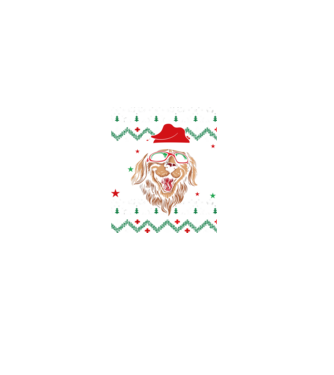 Ugly sweater dog model negru pe tricou