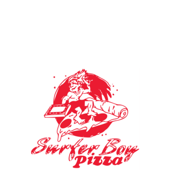 surfer boy pizza stranger things model verde de măr pe tricou