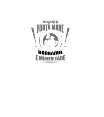 Inteligență și forță mare, hornarul e mereu tare model negru pe tricou