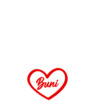 Buni model negru pe tricou