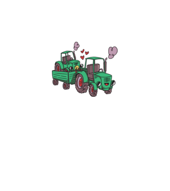 TRACTOR model negru pe tricou