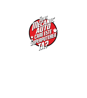 sunt mecanic auto, care este superputerea ta? model turcoaz pe tricou