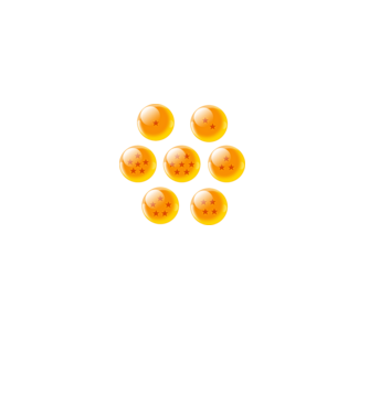 dragonballs model negru pe tricou