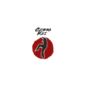 cobra kai larusso model alb pe tricou