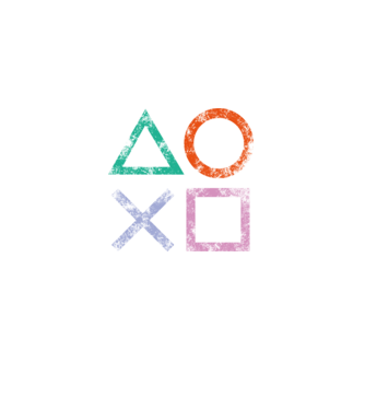 PlayStation icon model  pe tricou
