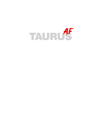 TAURUS as fuck model negru pe tricou