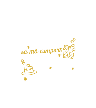 Nu am avut niciodată 55 de ani model alb pe tricou