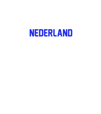 Nederland model alb pe tricou