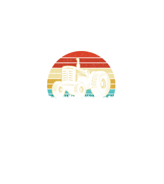 TRACTOR model  pe tricou