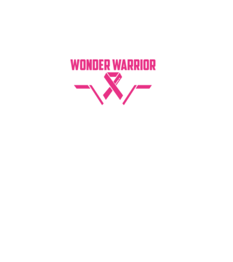 WONDER WARRIOR model negru pe tricou