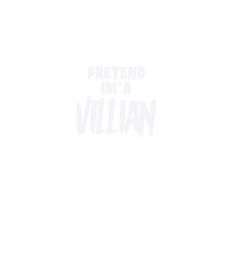 Villian carnaval model negru pe tricou