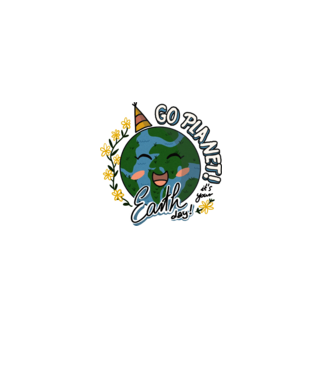 Go planet model roz deschis pe tricou
