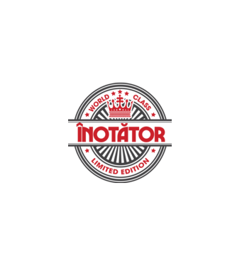 înotător model negru pe tricou