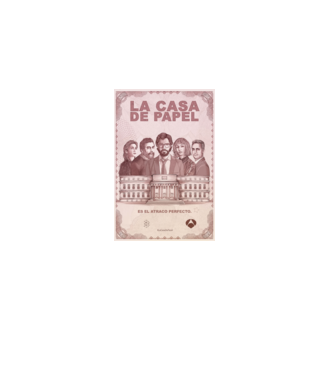 la casa de papel poster model negru pe tricou