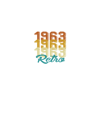 1963 Retro model alb pe tricou