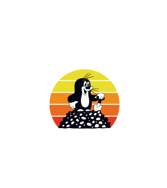 mă jignești, te îngrop model negru pe tricou