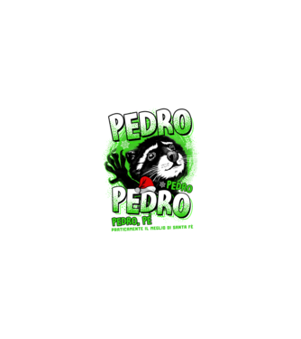 Pedro pedro christmas model nisipiu pe tricou