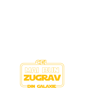 Cel mai bun zugrav din galaxie model negru pe tricou