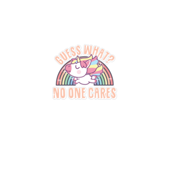 Guess what Unicorn model negru pe tricou