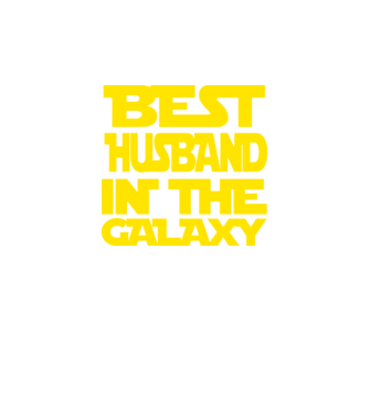 best husband in the galaxy model negru pe tricou
