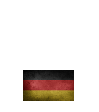 GERMANY model negru pe tricou