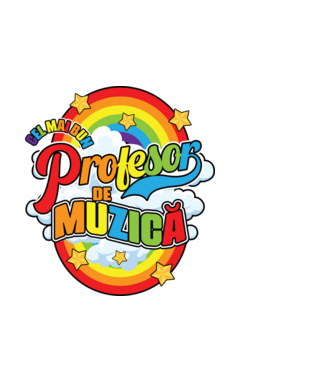 Cel mai bun profesor de muzică model negru pe tricou