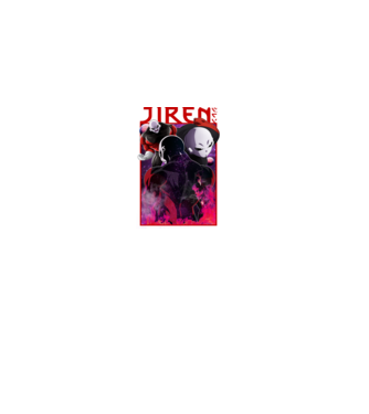 jiren dragonball model negru pe tricou