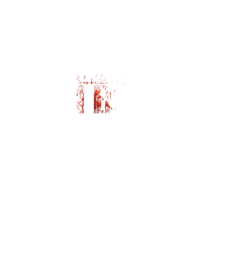 Beware i bite model roșu pe tricou