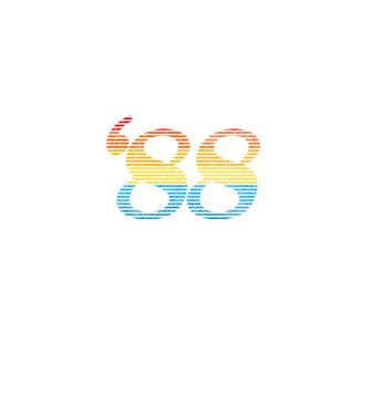 Retro Birthday 1988 model alb pe tricou