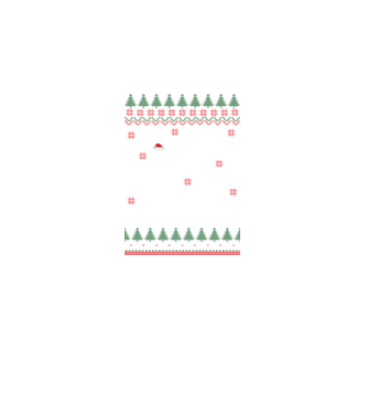 Merry Fishmas model negru pe tricou