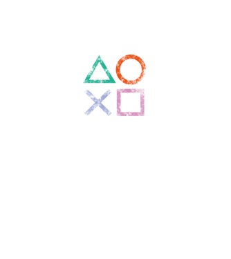 PlayStation icon model negru pe tricou