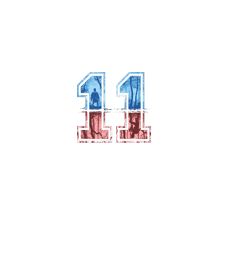 11 eleven stranger things model negru pe tricou