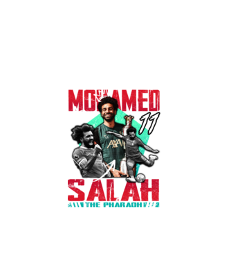 Salah tribute model negru pe tricou