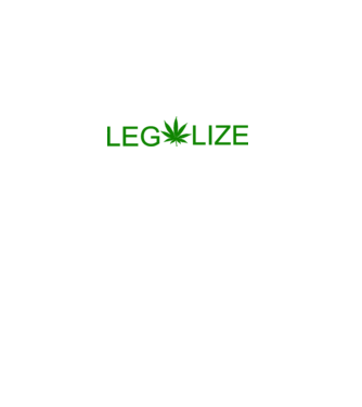Legalize model negru pe tricou