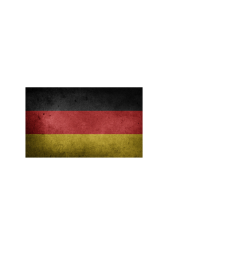 GERMANY model negru pe tricou