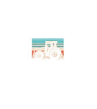 TRACTOR model negru pe tricou