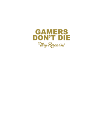 'Gamers don''t lie' model negru pe tricou