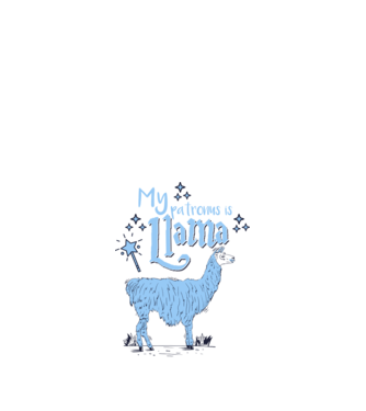 My patronus is Llama model negru pe tricou